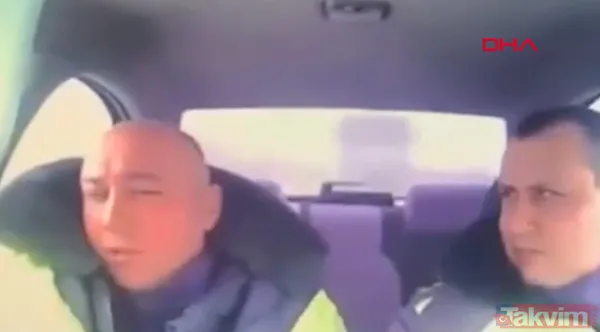 Dehşet anları! TIR devriye gezen polis aracını biçti - 4