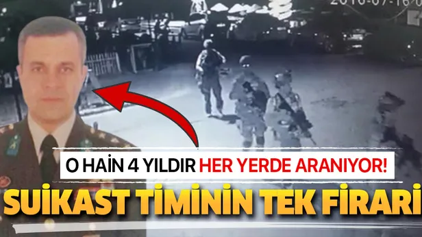 15 Temmuzun suikast timindeydi! Hain Burkay Karatepe her yerde aranıyor!