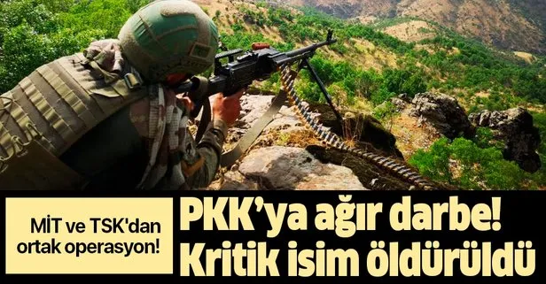 MİT ve TSK’dan ortak operasyon! PKK’ya ağır darbe: Kritik isim öldürüldü