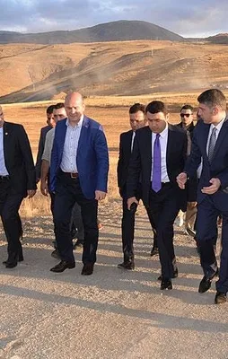 Bakan Soylu Tendürek'te