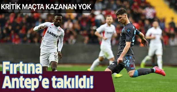 Gaziantep Fk 1 1 Trabzonspor Mac Sonucu Takvim