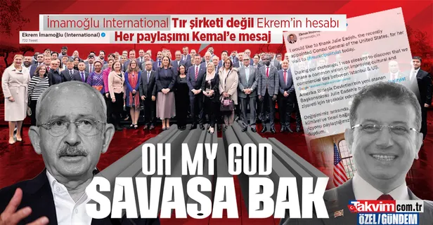 Ekrem İmamoğlu adaylık savaşına sosyal medyadan hız verdi! İngilizce hesabıyla dikkat çeken paylaşımlar