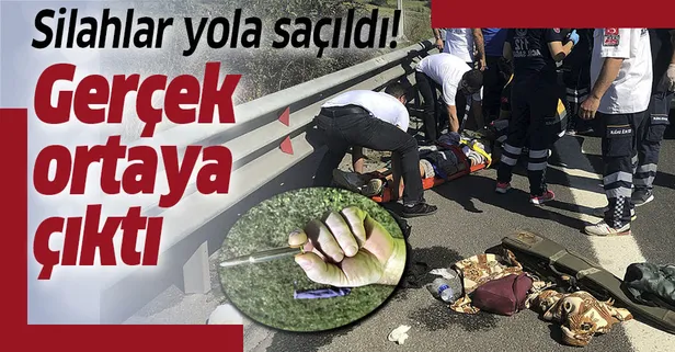 Anadolu Otoyolu'nda silahlar yola saçıldı... Gerçek ortaya çıktı