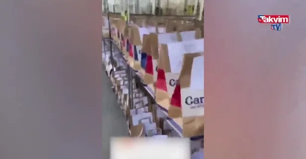 Fransız Carrefour'dan Gazze'de soykırım yapan katil İsrail'e tam destek! Paketlere skandal mesaj: Ellerinizi güçlendiriyoruz