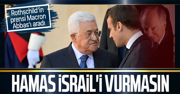 Fransa Cumhurbaşkanı Macron, Filistin Devlet Başkanı Abbas ile görüşmesinde Hamas'ın İsrail'i vurmasını kınadı