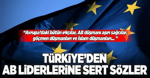 AB ülkesi liderlerine sert sözler!