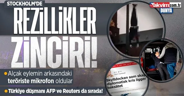 Stockholm’deki skandalın altından Andreas isimli terörist çıktı! Bir rezillik de İsveç basınından...