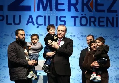 Cumhurbaşkanı Erdoğan’ın çocuk keyfi