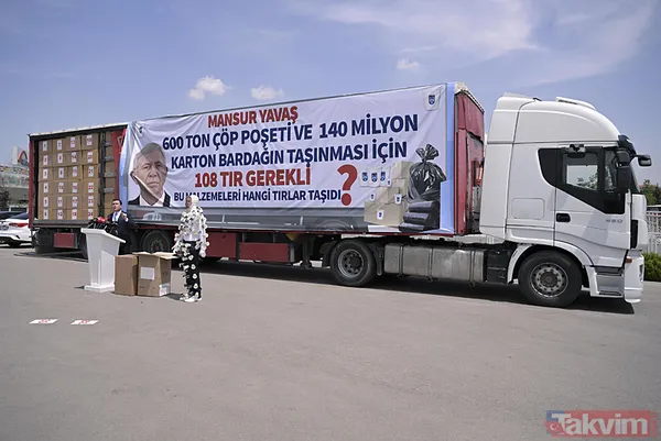 ABB'de karton bardak vurgunu! Mansur Yavaş'a sert tepki: 5 tıra sığdırdığını söylüyorlar fiziken bu imkansızdır! - 1