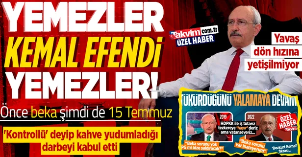 Kılıçdaroğlu seçimlere giderayak daldan dala atlıyor! Önce 'beka' şimdi de 15 Temmuz: 'Kontrollü' dediği darbeyi kabul etti