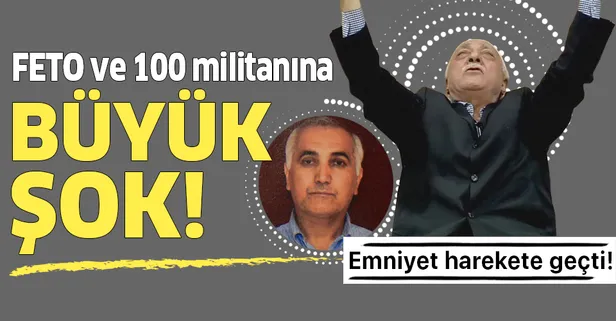 Emniyet Genel Müdürlüğü'den FETO ve 100 militanına hem dava hem haciz!