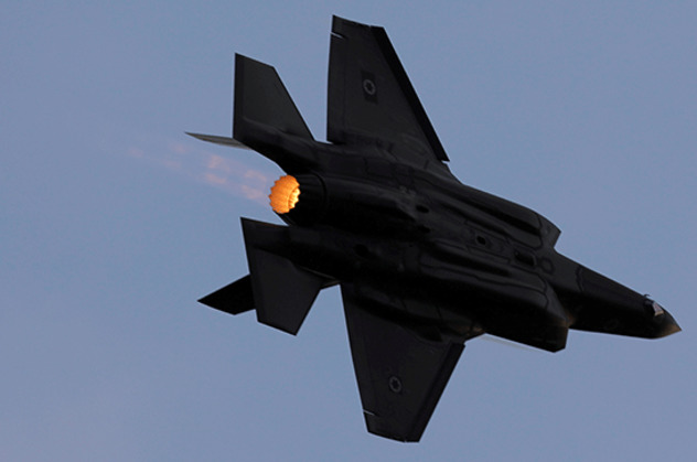 Tespit edildi! F-35 oraya düştü