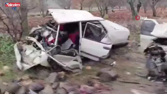 Pazarcık'ta kaza: 4 ölü, 6 yaralı!