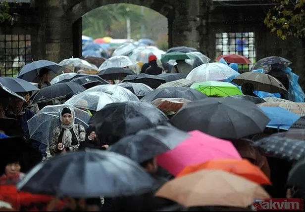 Meteoroloji'den 9 il için son dakika kuvvetli sağanak yağış uyarısı! 6 Ekim 2019 hava durumu