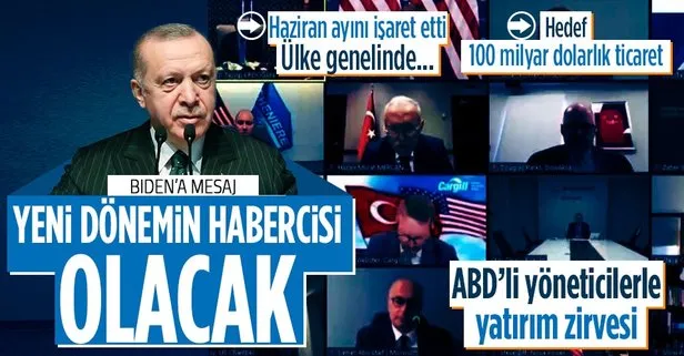 Son dakika: Başkan Erdoğan’dan ABD’li şirket yöneticileriyle toplantıda Biden’a mesaj: Yeni dönemin habercisi olacak