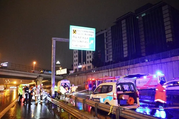 Son dakika: TEM Otoyolu'nda can pazarı: 1 ölü-3