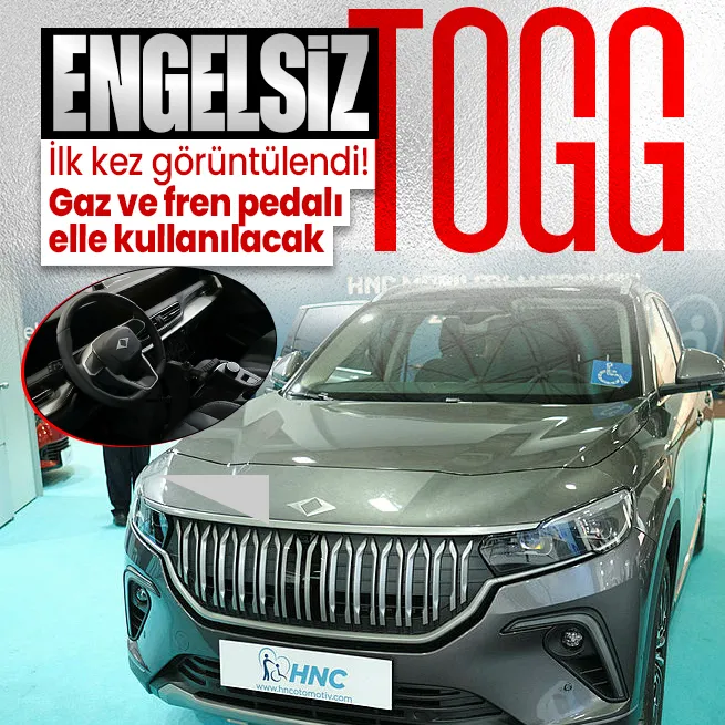 Son dakika: Türkiyenin yerli ve milli otomobili TOGGun engelleri kaldırdı! İşte pedalsız TOGG