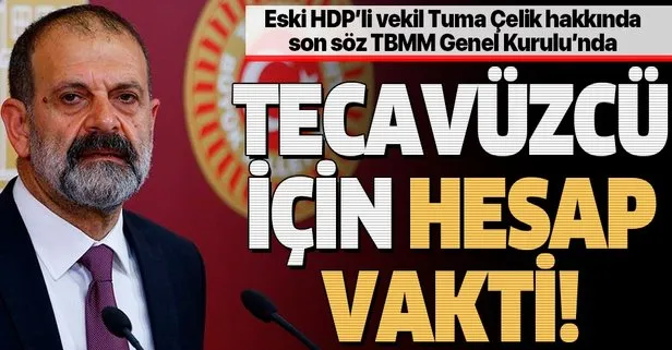 Tecavüzcü eski HDP’li vekil Tuma Çelik için karar vakti: Dokunulmazlığı kaldırılacak