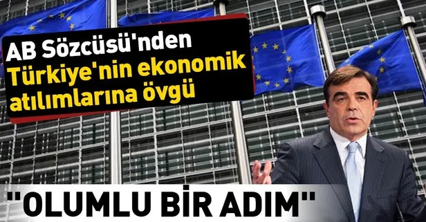 Avrupa Birliği AB Komisyonu Başsözcüsü Margaritis Schinas’tan Türkiye’nin ekonomik atılımlarına övgü