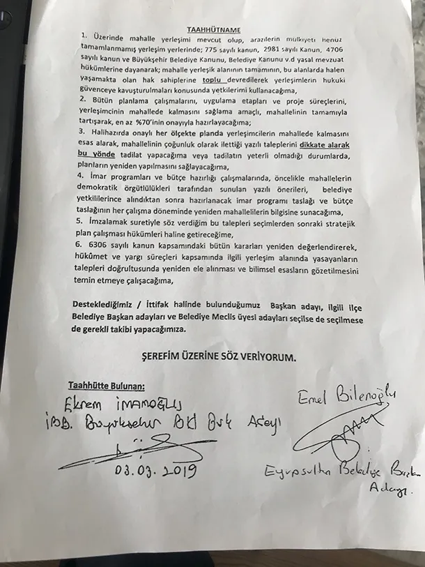 CHP'nin İstanbul adayı Ekrem İmamoğlu, Kılıçdaroğlu'nun tapu yalanını seçim vaadi yaptı-3