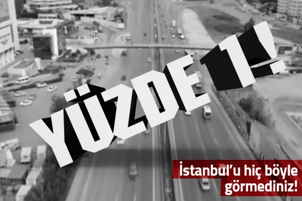 İstanbul trafiğine bayram etkisi! Yoğunluk yüzde 1-1