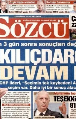 Sahibi FETÖ firarisi gazete de Kemal dedi