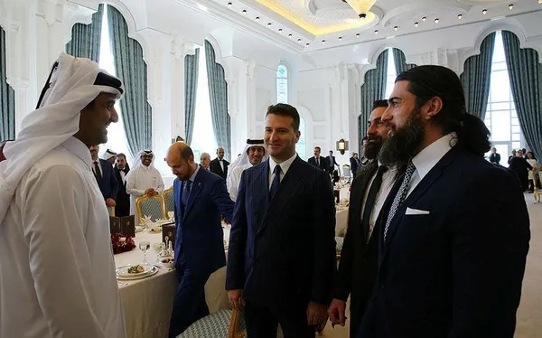Erdoğan'ın Katar ziyaretinde sürpriz görüşme-1