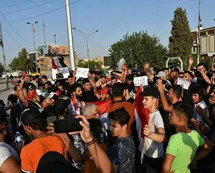 Bağdattaki hükümet karıştı gösteriler Kerküke sıçradı