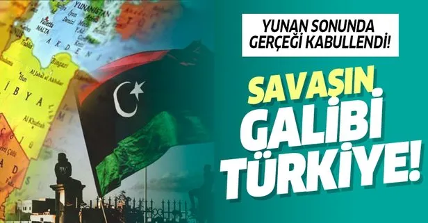 Yunan sonunda gerçeği kabullendi! Savaşın galibi Türkiye