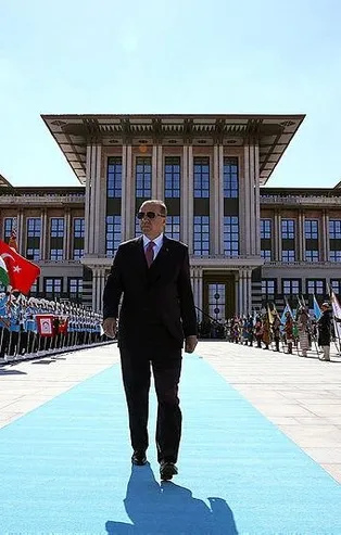 Başkan Erdoğan'dan Külliye’de Alman firmalarıyla dev toplantı
