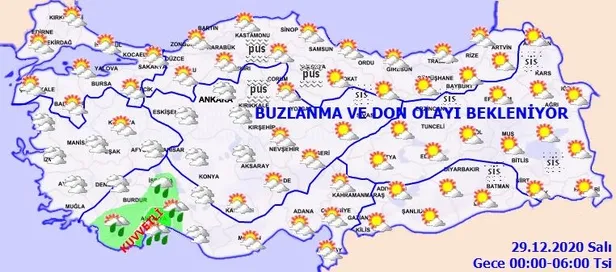 SON DAKİKA: Meteorolojiden İstanbul ve birçok il için kuvvetli sağanak uyarısı | 28 Aralık hava durumu-6