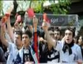 Beşiktaş taraftarından TFF'ye tepki