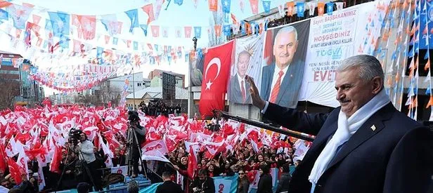 Başbakan Yıldırım'dan Avrupa'ya rest
