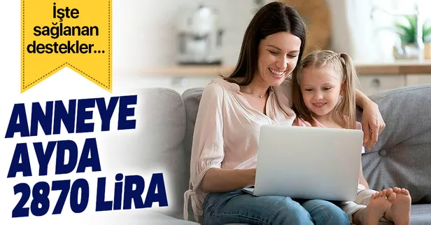 Anneye ayda 2.870 TL