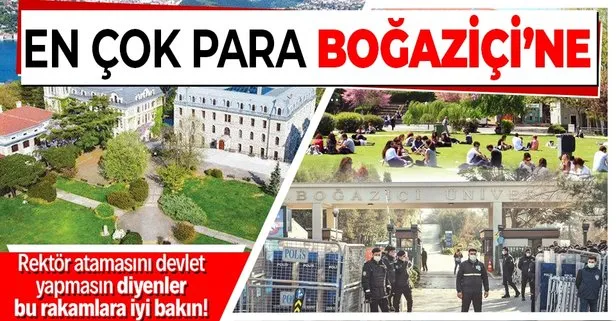 En çok parayı Boğaziçi Üniversitesi alıyor: Öğrenci başına 27 bin lira