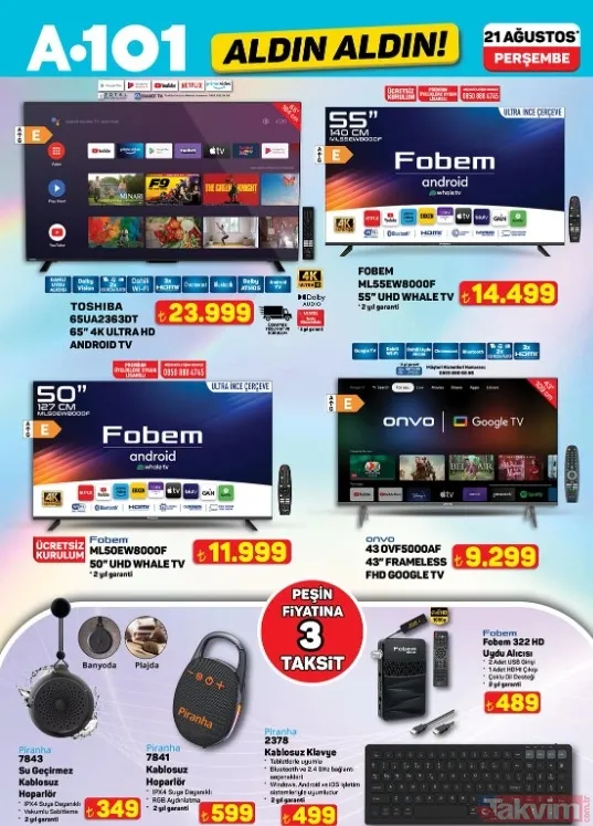 A101 21 Ağustos 2025 aktüel ürünler kataloğu: Halı ve koltuk yıkama makinesi geliyor! - 19