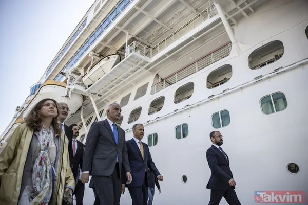 Türk limanlarına yanaşan en büyük yolcu gemisi Costa Venezia İstanbul'da! Bu yıl 250 cruise gemisi bekleniyor - 18