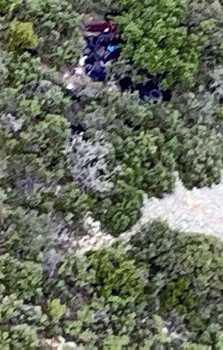 Didim'de helikopter destekli mülteci operasyonu