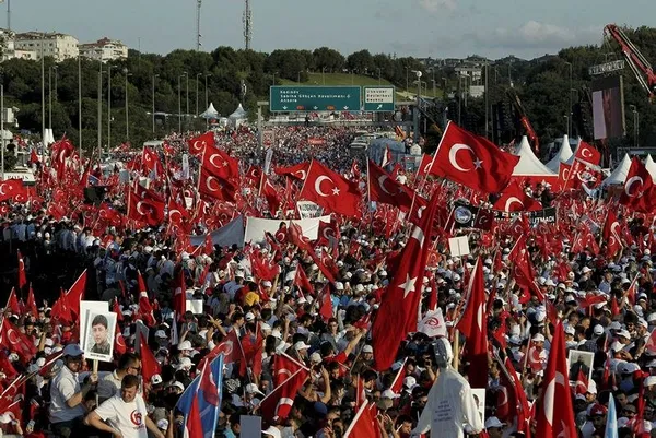 Milyonlar 15 Temmuz Şehitler Köprüsü'nde-2