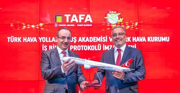 Türk Hava Yolları Uçuş Akademisi ve THK iş birliği anlaşması imzaladı!