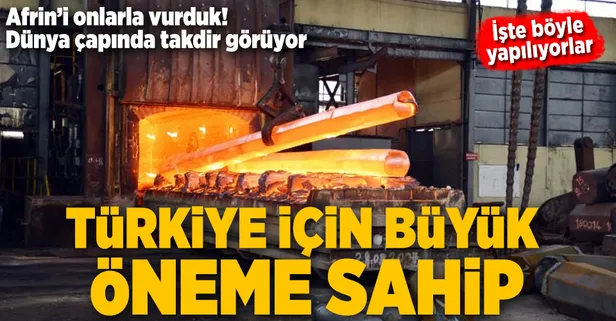 Savunma sanayisine yerli ve milli çelik