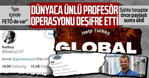 Sahte ve bot hesaplarla “Help Turkey operasyonu! İşin içinde FETÖ de var