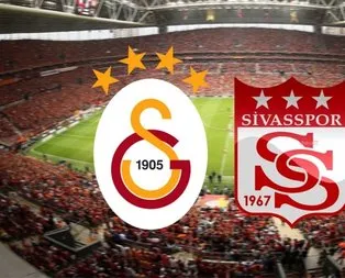 Galatasaray Sivasspor maçı saat kaçta, hangi kanalda?