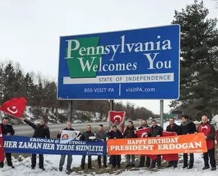 Pensilvanya’da doğum günü kutlaması