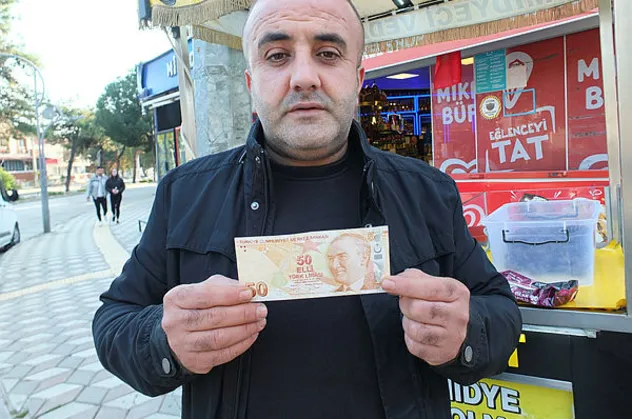 Cüzdanınızı hemen kontrol edin! Servet yatıyor olabilir! 50 TL’nin sağ üst köşesindeki…
