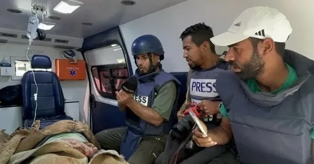 Siyonist İsrail askerleri Gazze’de gazetecileri hedef aldı: TRT ekibi de oradaydı!