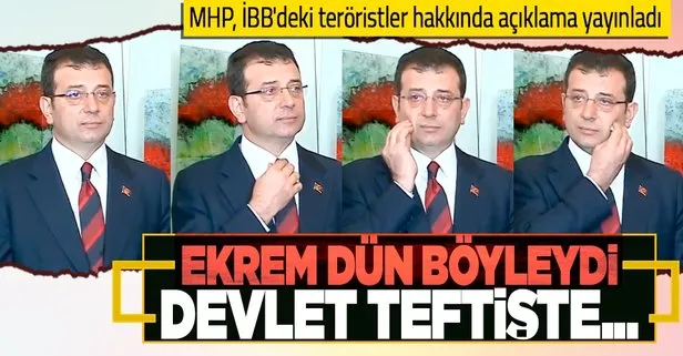 MHP, İBB’deki teröristler hakkında açıklama yayınladı
