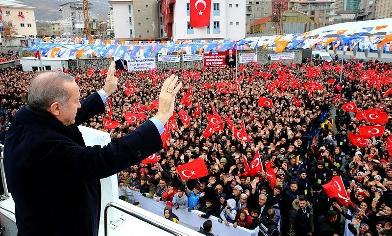 Doğu’da Erdoğan’a büyük destek