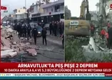 Arnavutluk'ta 6.4 büyüklüğünde deprem! Enkaz altında kalanlar var...