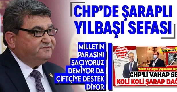 Mersin Büyükşehir Belediyesi’nin şaraplı yeni yıl paketine CHP’li vekil Cengiz Gökçe’den skandal savunma